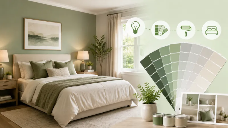 How to choose a paint color for a bedroom